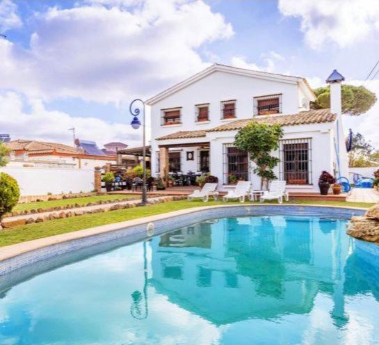 チクラナ・デ・ラ・フロンテーラ Gran Casa Con Piscina Privada By Chiclana Dreamsヴィラ エクステリア 写真