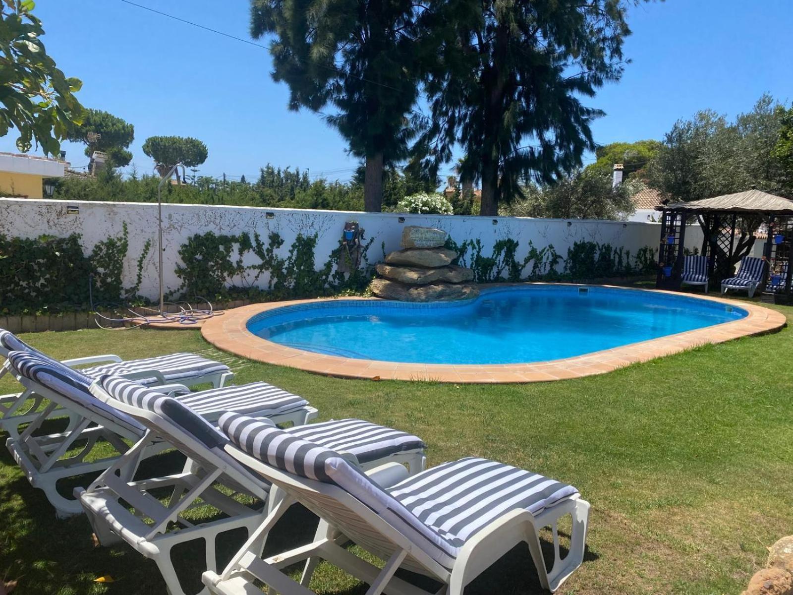チクラナ・デ・ラ・フロンテーラ Gran Casa Con Piscina Privada By Chiclana Dreamsヴィラ エクステリア 写真